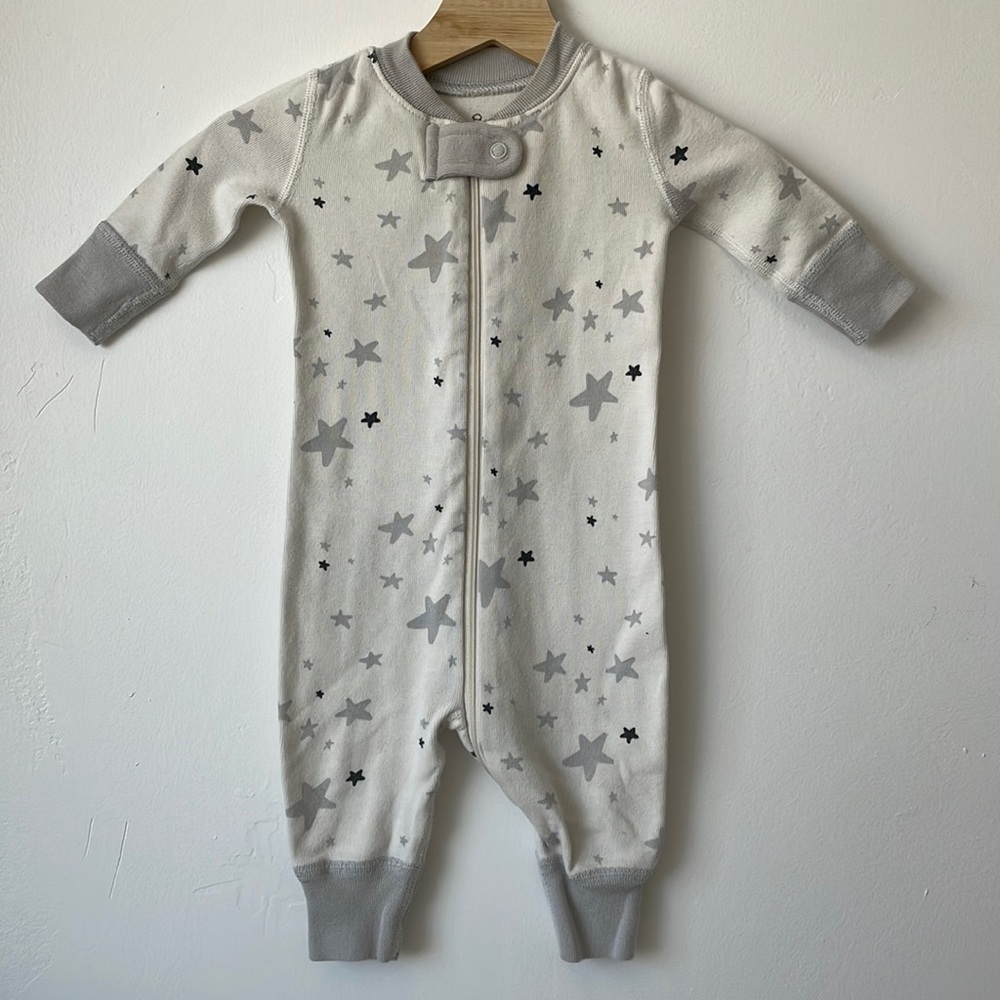 Moon and Back by Hanna Andersson One Piece Pajama Size 0-3M